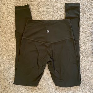 Lululemon lululemon Align High-Rise Pant 28" olive green